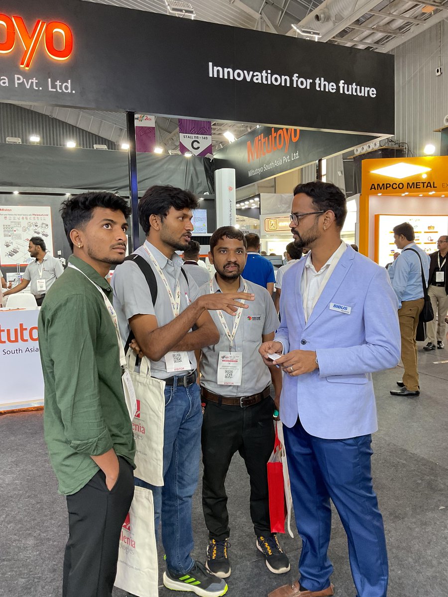 bibusindia's tweet image. If you’re at IMTEX, drop by and meet our team—we’d love to explore how BIBUS India can add value to your projects.

📍 Hall 3A | Stall C130
📌 BIEC, Bengaluru
🗓 21st – 25th January 2026

#IMTEX2026 #BIBUSIndia #EngineeringSolutions #Bengaluru