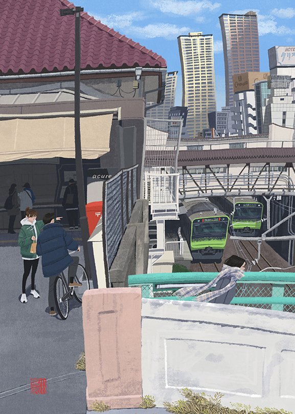 小川真二郎 街歩きイラストレーター Shinjiro Ogawa tweet media