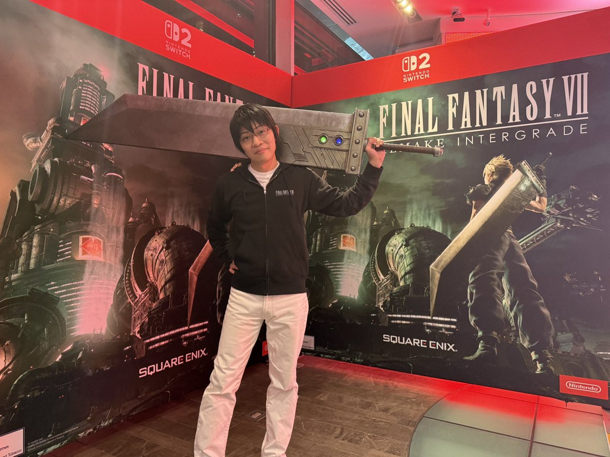 浜口直樹 /FFVII REBIRTH launches on Switch2&Xbox Jun 3 tweet media