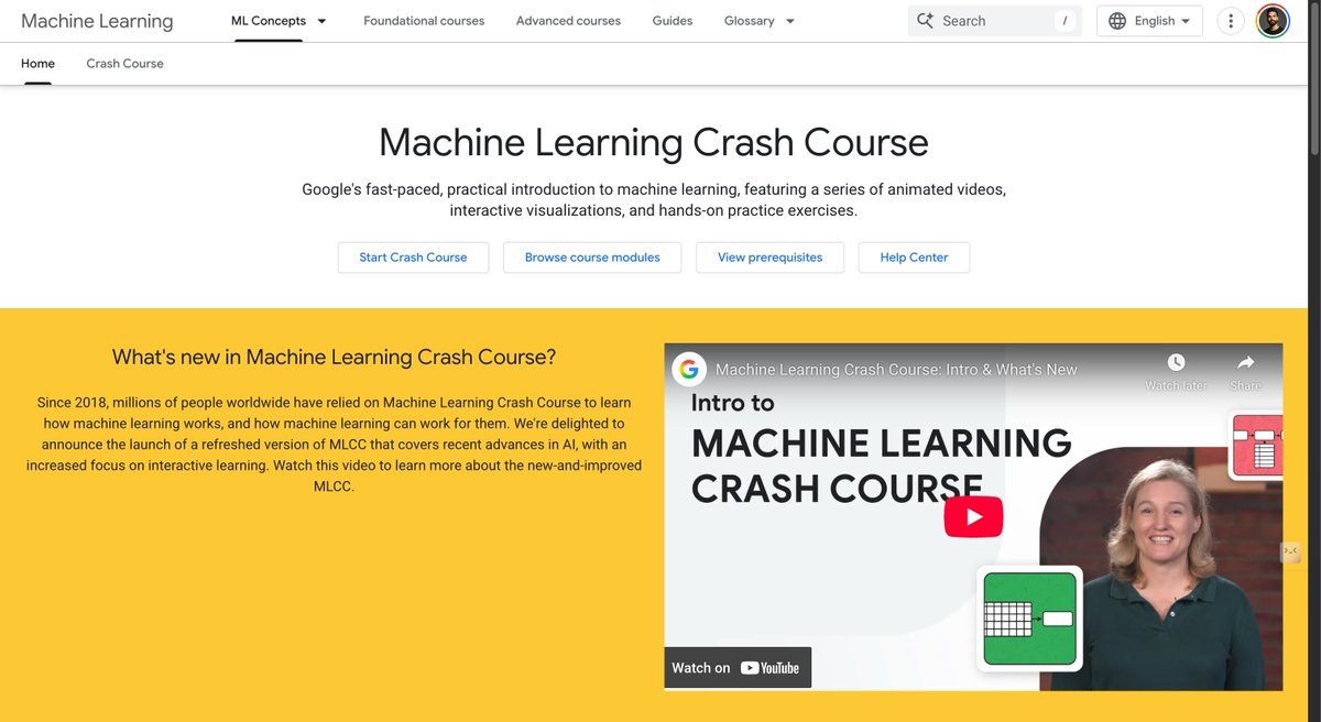 Liam_Carter03's tweet photo. Best Free AI Courses You Can Finish in a Weekend (2026 Edition)

1. Deep Learning Specialization
https://t.co/TkItIx7mYE

2. Machine Learning Crash Course by Google
https://t.co/ygd6OmJ2eI

3. CS50’s Introduction to AI with Pytho
https://t.co/r9yzkoUjdK

4. Fast AI  Practical Deep Learning
https://t.co/Ixni2HgFTb

5. OpenAI Cookbook Tutorials by OpenAI
https://t.co/cyHSrFcCXg

6. Hugging Face NLP Course
https://t.co/7AILf1GOum

7. LangChain Short Courses
https://t.co/7FxKJeC6zY