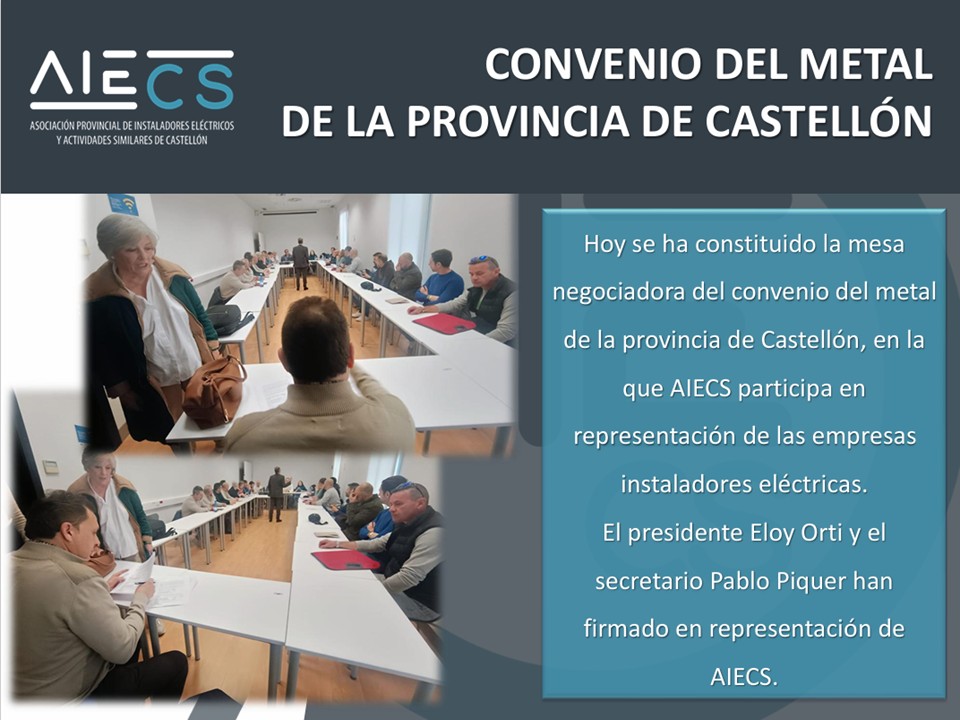 <a href="/aiecscomunica/">aiecscomunica</a> 
#electricista #instalador #electricidad #energia #instalación #profesionales #somostusprofesionales #castello #castellon #unión #asociación