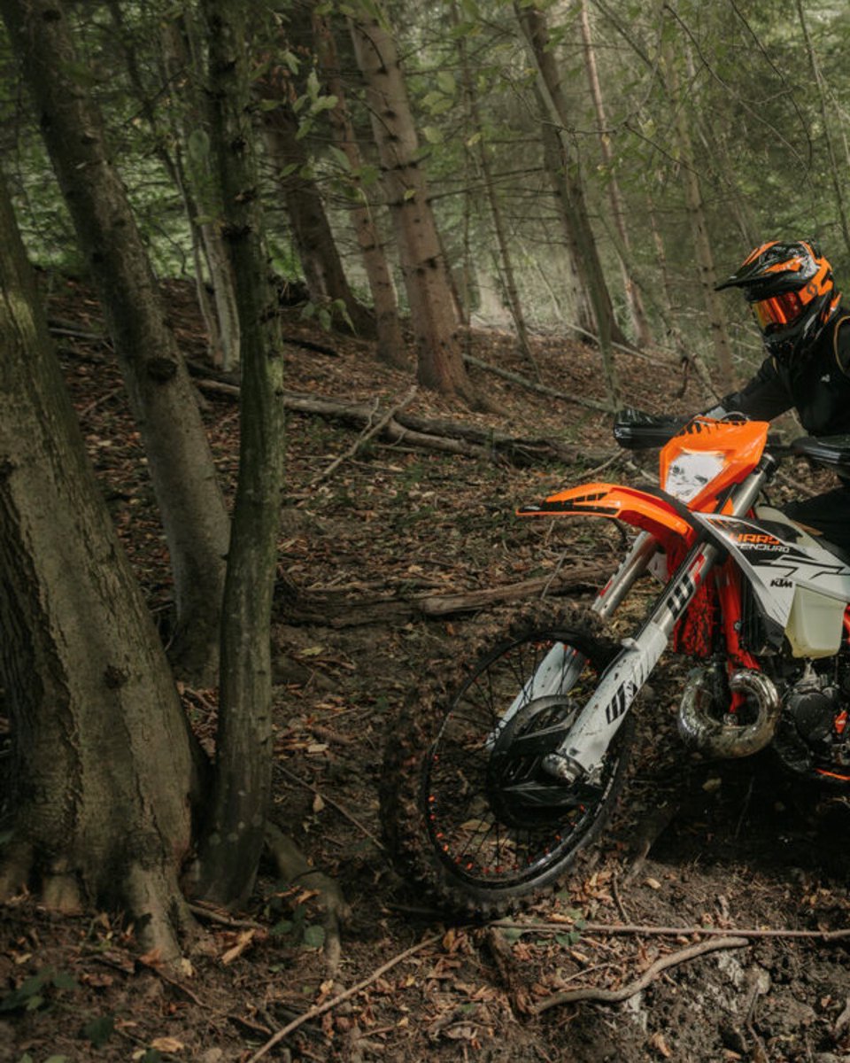 KTM_UK's tweet photo. Going #FullSendFriday with the KTM 300 EXC HARDENDURO.🚀
The trails may be bogging but Mother Nature is no match for the undisputed enduro king.👑
Hit the link to discover the KTM ENDURO range. https://t.co/SWxBySiXjX
#KTM #ReadyToRace #Enduro #KTM300EXCHardenduro #EXC https://t.co/sEPa7dPYkP