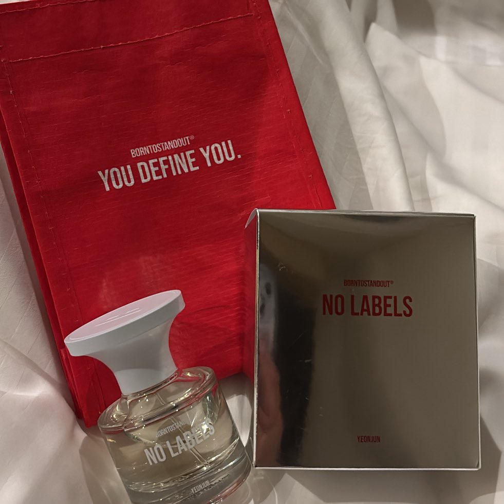 TXT ヨンジュンBORNTOSTANDOUT NO LABELS香水 コラボ YEONJUN - [NO