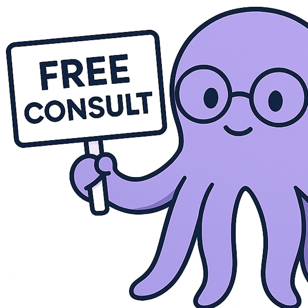 Let’s untangle your tech, streamline your processes, and maybe fix that thing you’ve been ignoring since 2021.