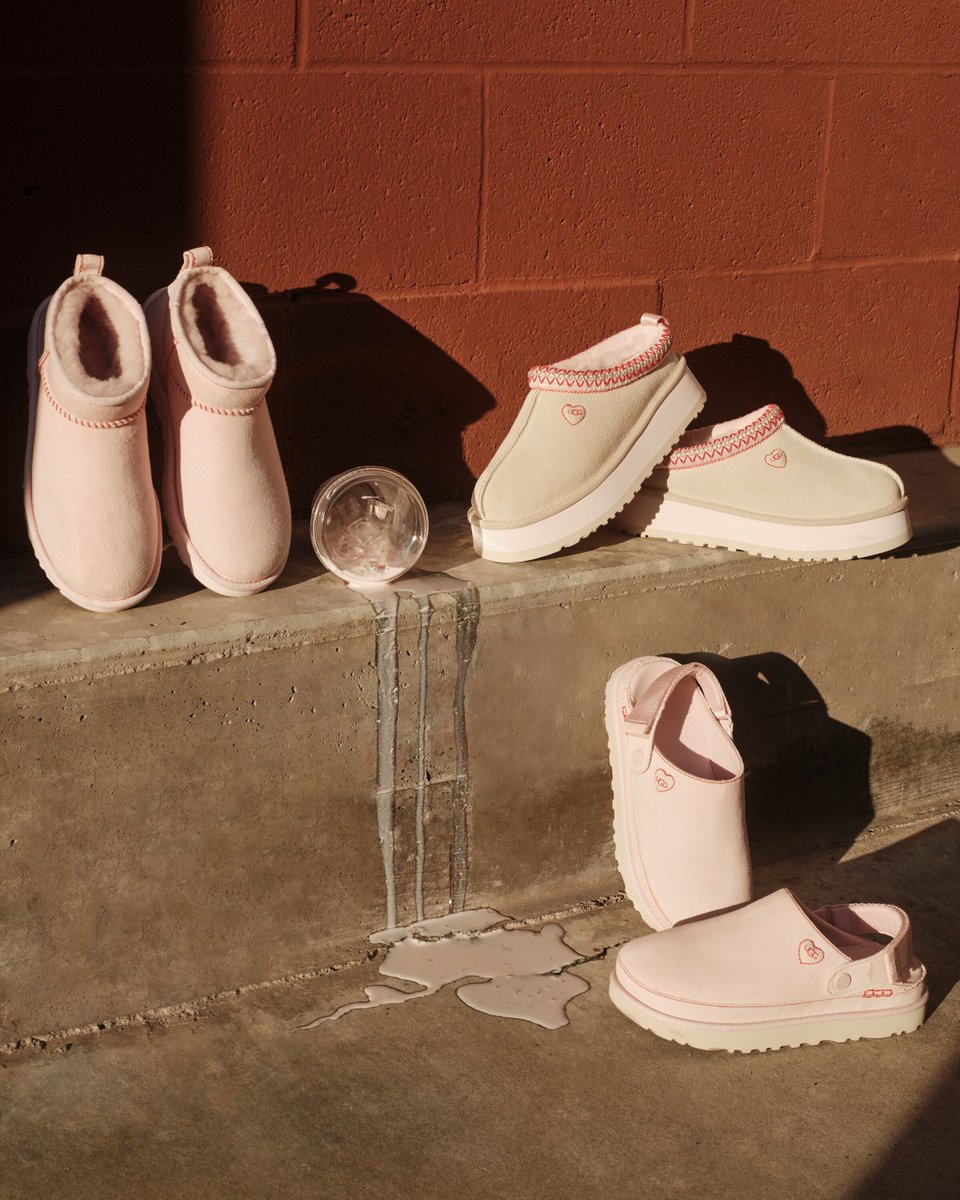 ❤️の季節にUGG®のバレンタインコレクション。 #UGG #バレンタイン