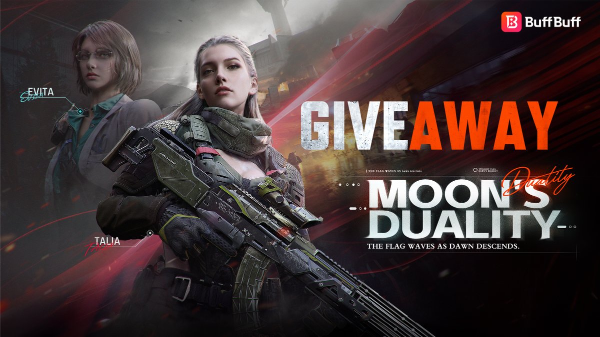 We're giving away 5 Moon's Duality guarantee bundle!

Follow, like, RT, and drop the name you like better in the comments to join.

Winners will get a BuffBuff coupon for an 11,310 Bonds bundle, which equals 750 Moon's Duality Supply Passes to 100% obtain all rewards.

Winners