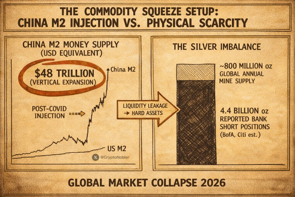 🚨 CHINA JUST BROKE THE GLOBAL ECONOMY!!

PBOC just dropped new macro data and it’s bad.
Like really bad - and getting worse.

At this point, we’re looking at the biggest market crash in modern history.

Worse than COVID.
Worse than 2008.

Here’s the part no one is telling you: