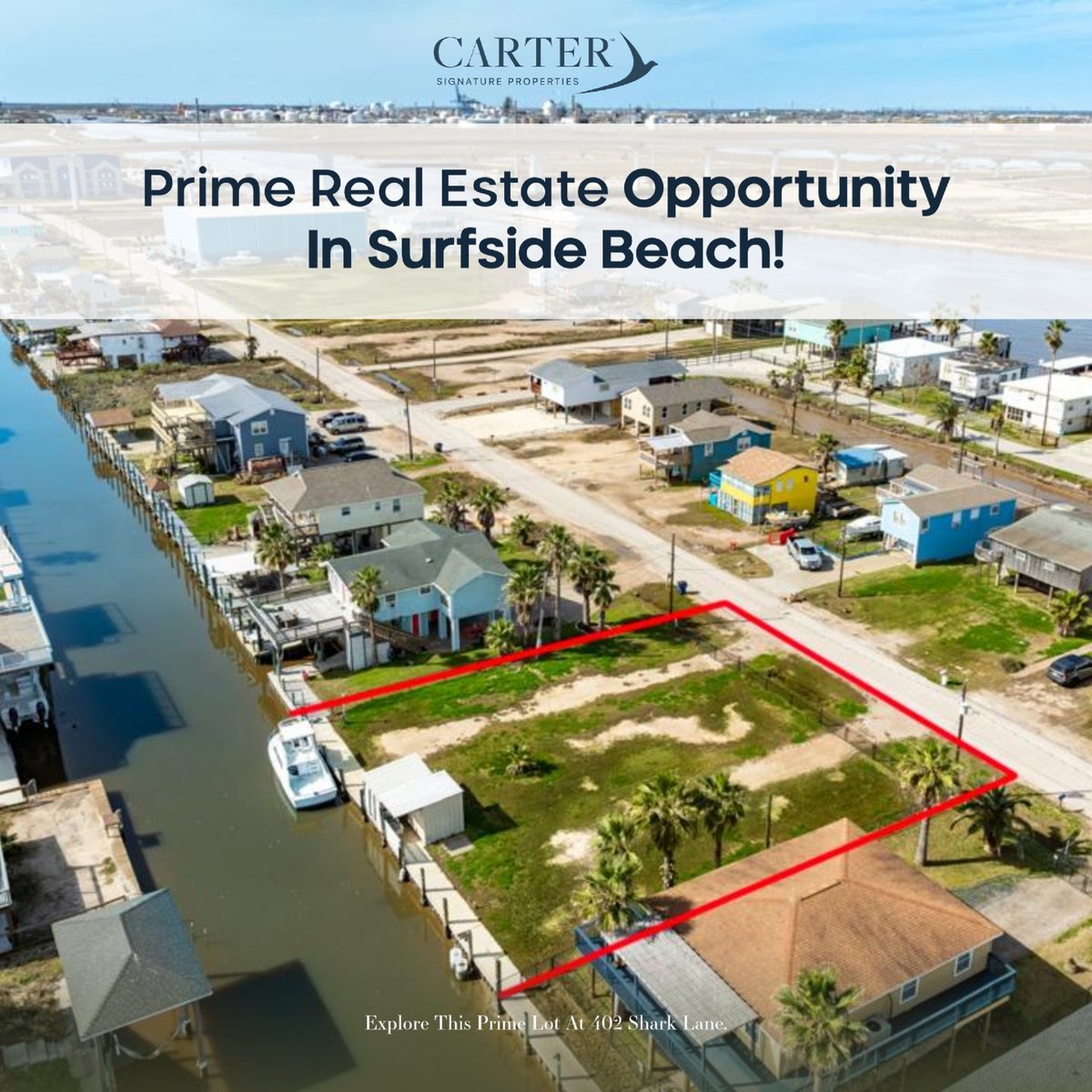 CarterSignature's tweet image. A rare double opportunity in Surfside Beach. Don't miss this! 💰
Send us your coastal wish list.

#BuildReady #SurfsideBeachTX #RealEstateInvesting #CoastalLots #SignatureDifference #cartersignatureproperties