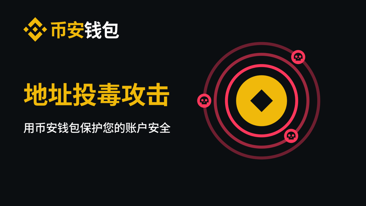 地址投毒（Address Poisoning）正日益成为一项严峻的安全威胁。攻击者通过链上技术干扰您的交易历史，危及资产安全。 🛡️  从零金额转账到“虚假转账”，攻击手法不断翻新，隐蔽且难以察觉。 币安钱包结合相似地址转账提醒、交易历史过滤和地址簿功能，支持识别并剔除恶意和 ...