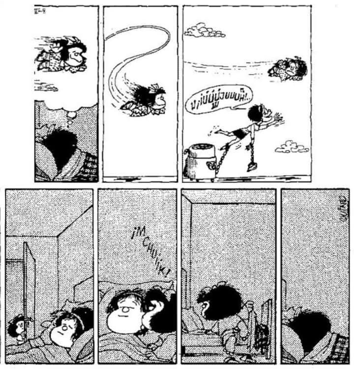 lavidaenvinetas's tweet image. Quino