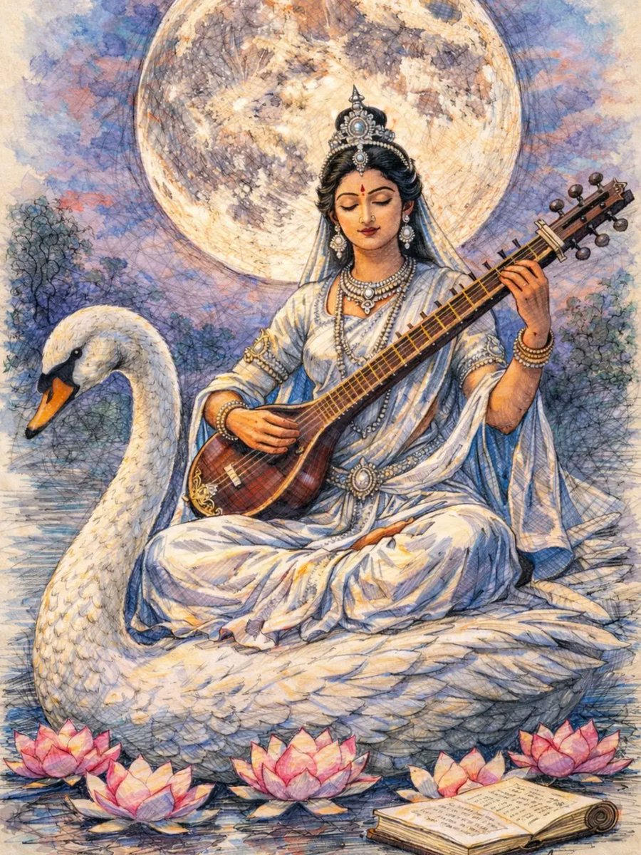 मां सरस्वती के आशीर्वाद से यह पावन पर्व आपके जीवन में विद्या, विवेक, कला और संगीत का प्रकाश भर दे। मां सरस्वती से यही प्रार्थना है कि आपके जीवन में सीखने की शक्ति, सोच में स्पष्टता और कर्मों में सफलता बनी रहे।
#बसंत_पंचमी की हार्दिक शुभकामनाएं।
🪷🪷