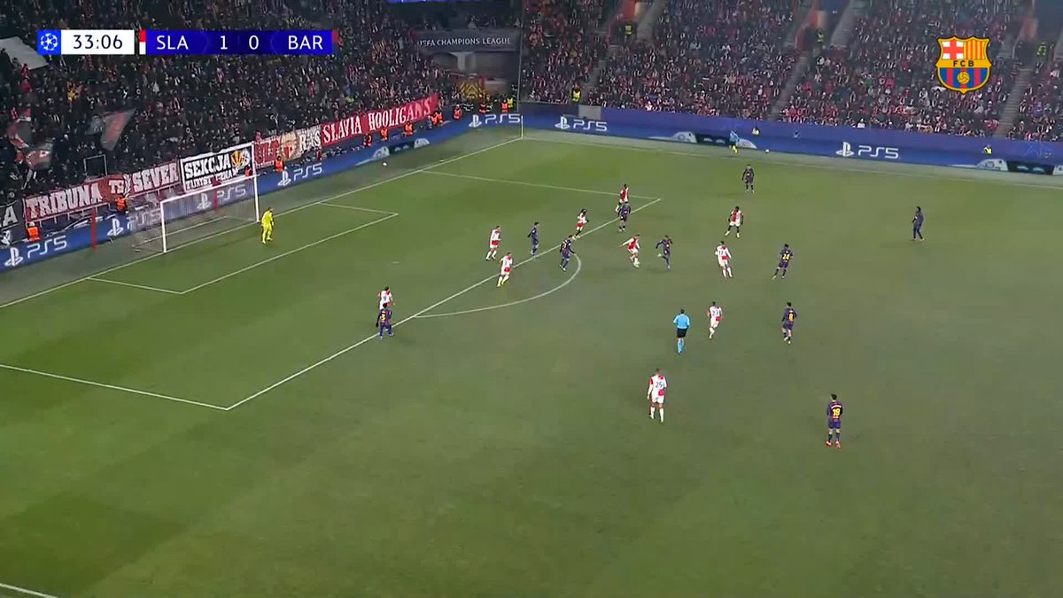 La passe décisive de Frenkie de Jong et la finition dans un trou de souris de Fermín Lopez 🔝
