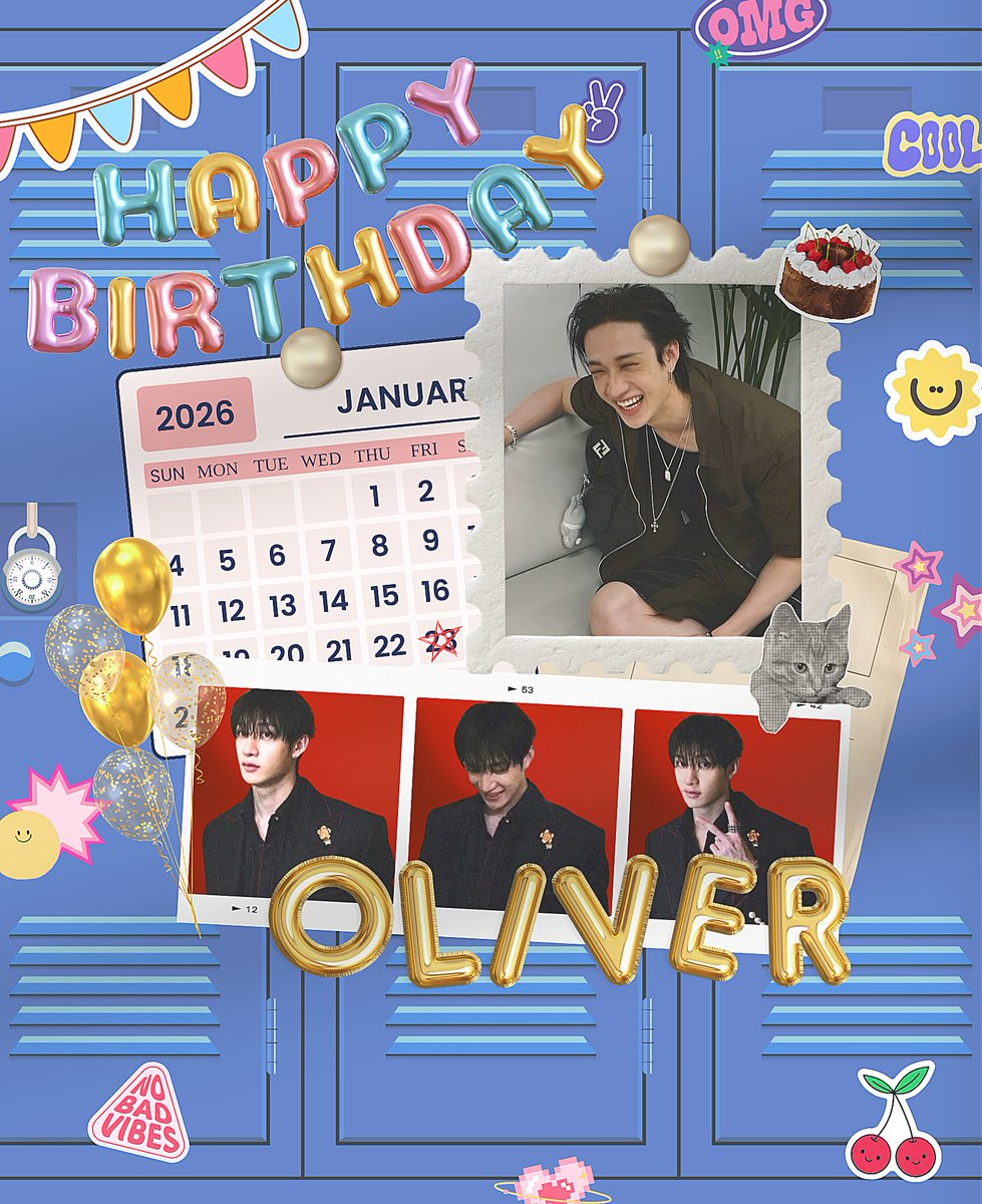 claussical's tweet image. 🪧 GIVEAWAY ALERT, any interaction is appreciated! ❤︎ ๋  #zonauang

Let’s celebrate Oliver’s @bitterave birthday together with love and warm wishes. A kind angel is treating free request layout for the lucky winners.

❣️ End 25 January 
❣️ By repost!