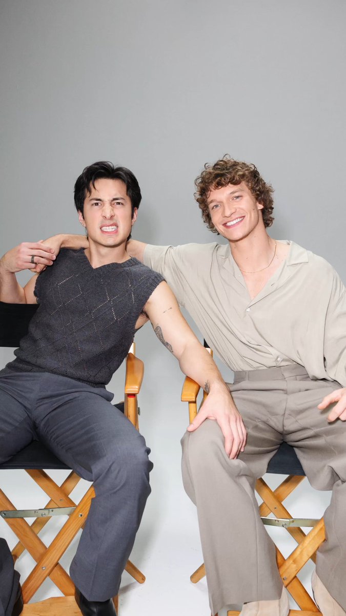 hudsonwphotos's tweet image. Hudson Williams and Connor Storrie for Quinn