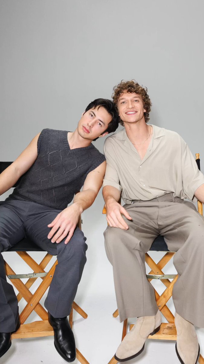 hudsonwphotos's tweet image. Hudson Williams and Connor Storrie for Quinn