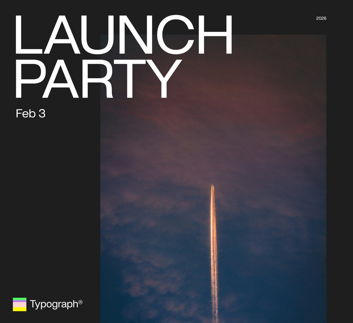 G_W_Studio's tweet photo. Typograph is going live! Countdown T-10 days. https://t.co/tEnVzFYlsg