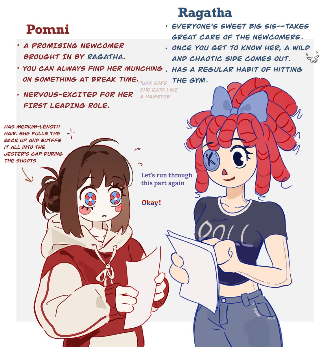 XiaoWu_Fivey's tweet image. 🎬TADC actor au (2/3)
#TADC #funnybunny #abstragedy 
Just some pretty basic character ideas! Don't think too hard about them 'cause my head is completely empty😢