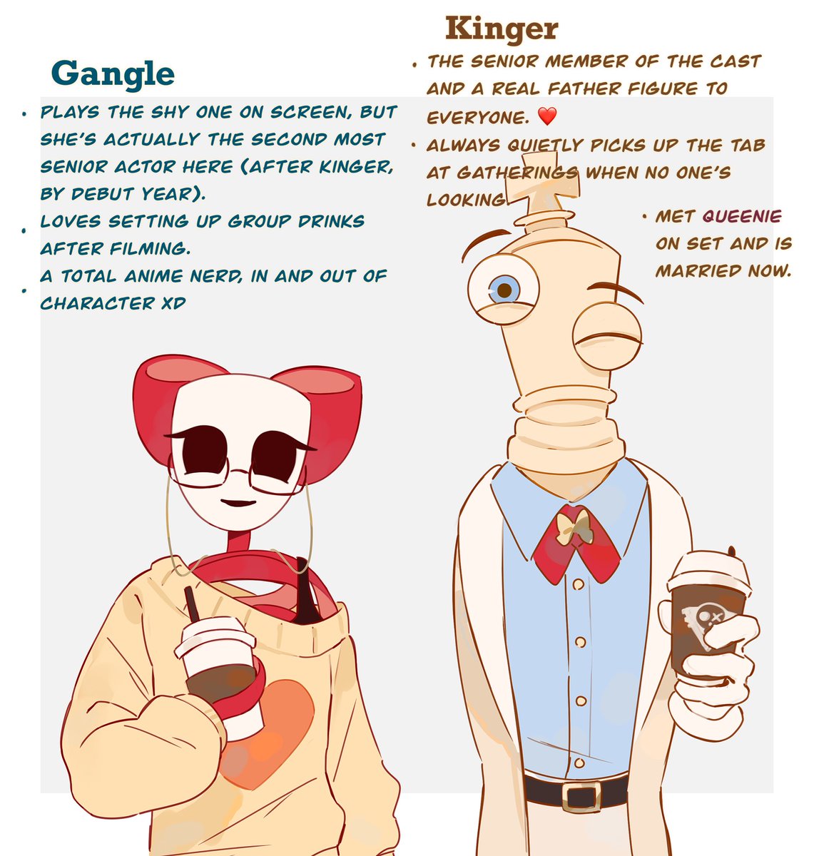 XiaoWu_Fivey's tweet image. 🎬TADC actor au (2/3)
#TADC #funnybunny #abstragedy 
Just some pretty basic character ideas! Don't think too hard about them 'cause my head is completely empty😢