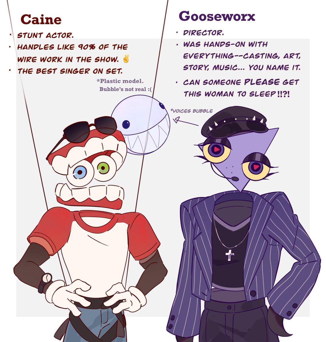 XiaoWu_Fivey's tweet image. 🎬TADC actor au (2/3)
#TADC #funnybunny #abstragedy 
Just some pretty basic character ideas! Don't think too hard about them 'cause my head is completely empty😢