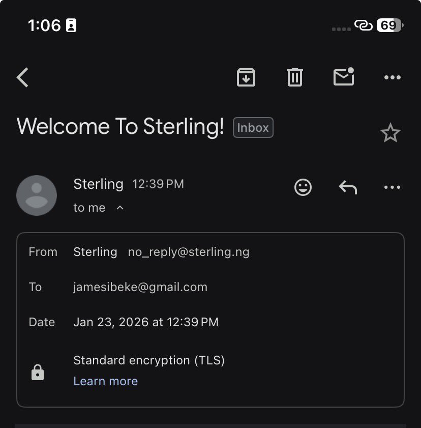 Jeblitz's tweet photo. @Sterling_Bankng @Sterling_Bankng  please see to this is this your email kindly stop this activity https://t.co/WefHgU7oAG