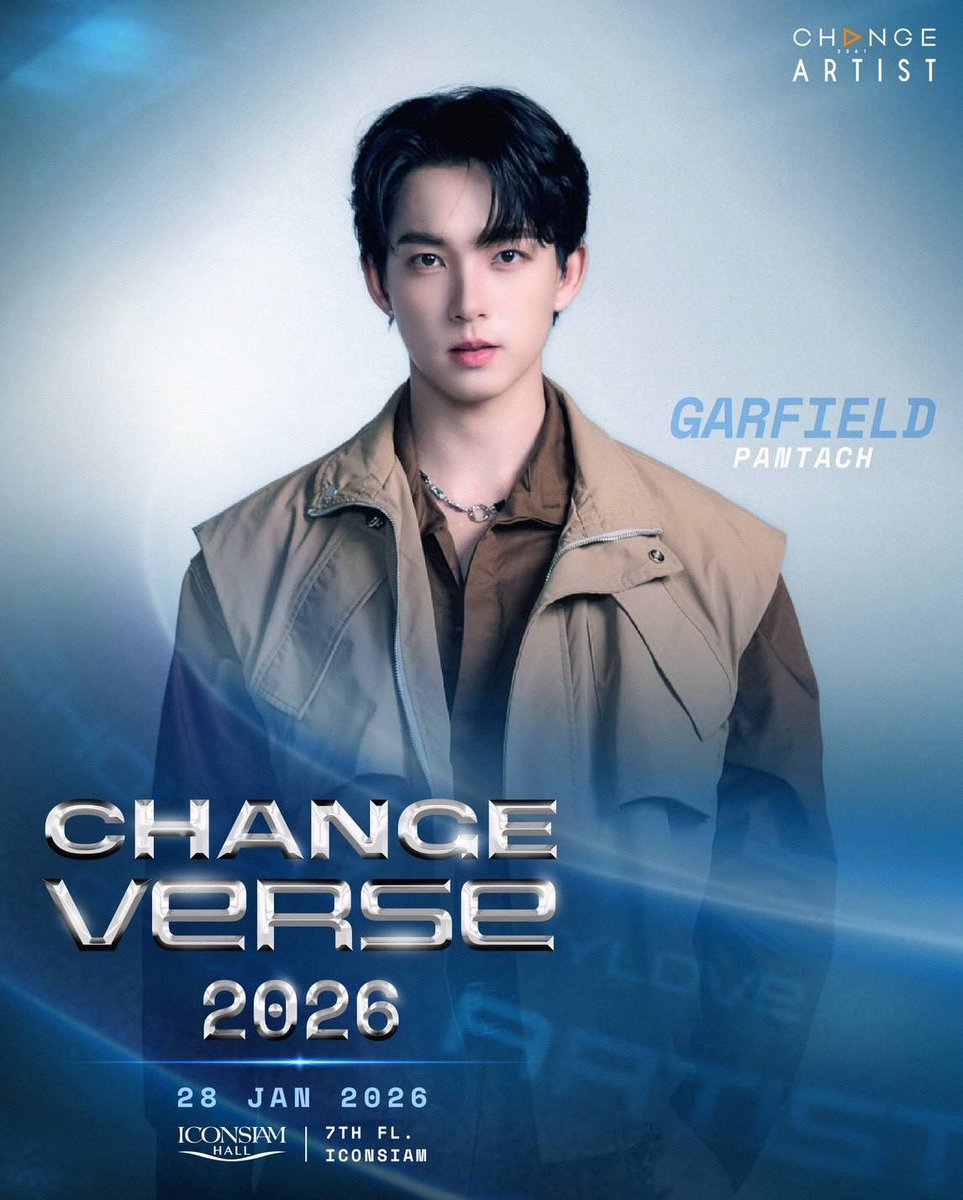 Can't wait to see you there! 😘

🌏 CHANGEVERSE 2026
💫 PROJECT LINE UP

🗓️ 28 JAN 2026 | 06.00 P.M. 
📍 ICONSIAM HALL, 7TH FL. ICONSIAM

#CHANGEVERSE2026 
#CHANGE2561
#ChangeArtist