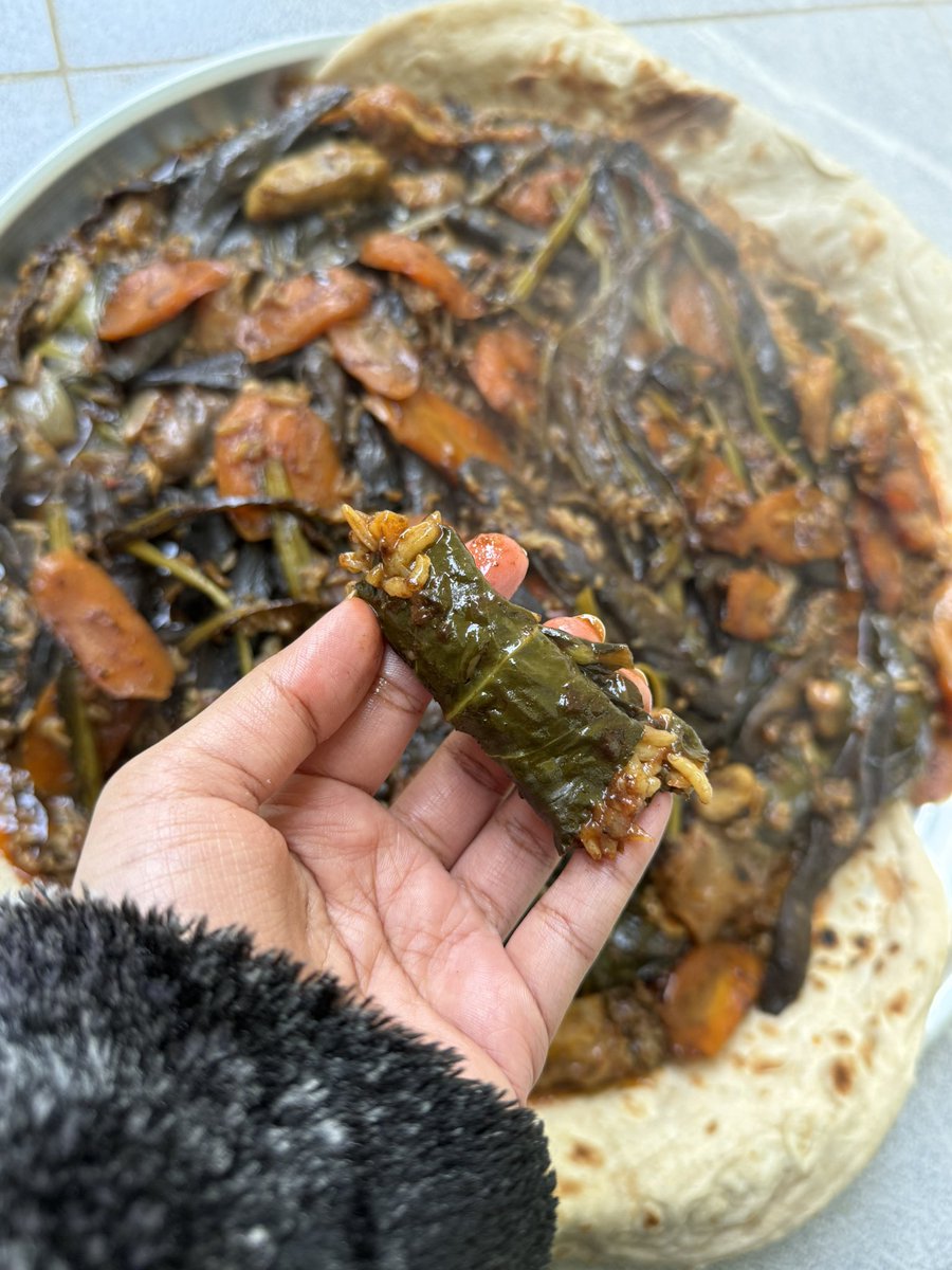 لحد يسوي دولمة من بعدي💅🏻