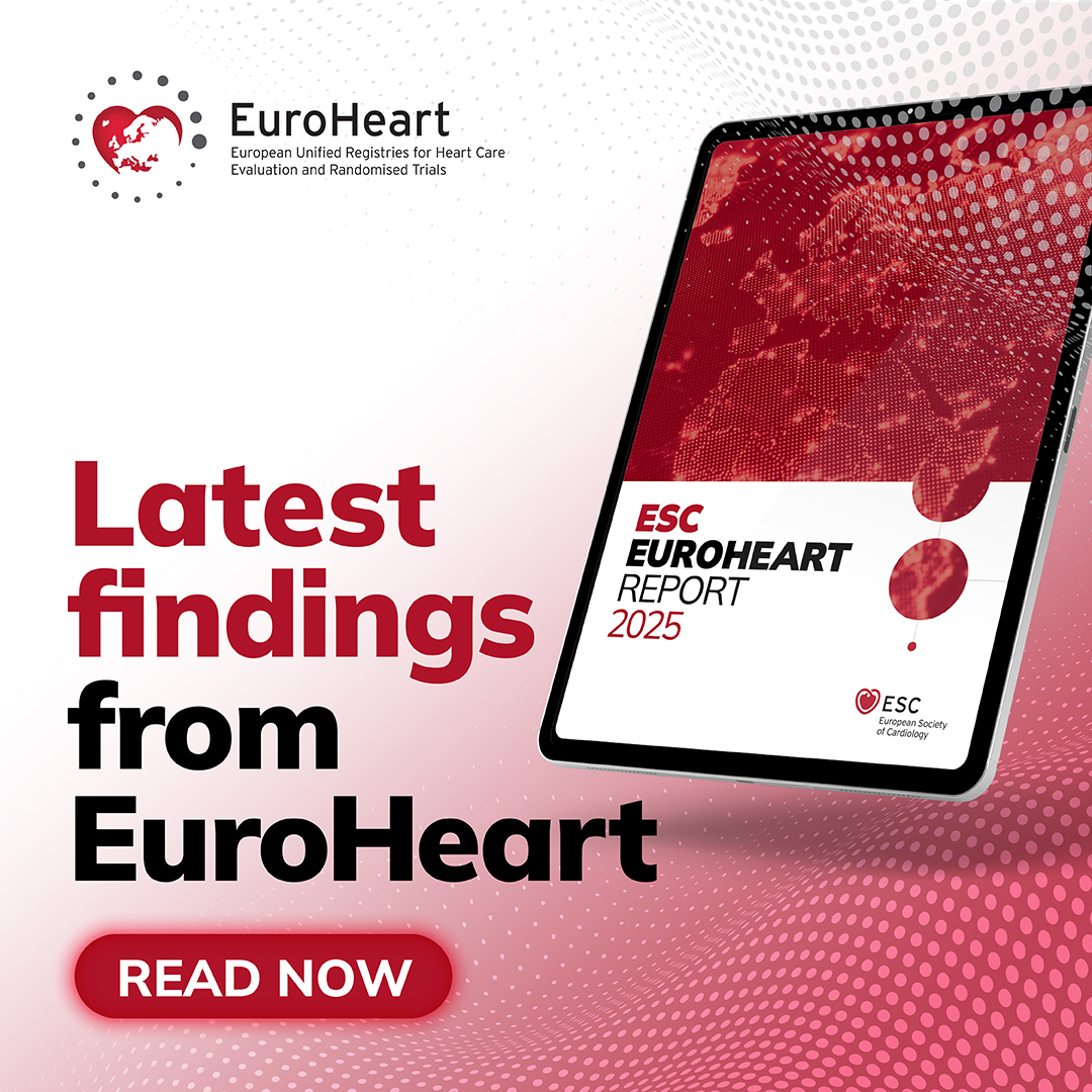 escardio's tweet photo. Explore the EuroHeart 2025 Annual Report!
It provides internationally standardised data and enables continuous monitoring and comparison of quality of care across 13 countries. Results from 2022–2024 demonstrate high standards of care and strong adherence to #ESCGuidelines, while highlighting key priorities: reducing STEMI delays, optimising lipid management, improving LVEF assessment, and expanding SGLT2 use https://t.co/g8RX7UaoMh
#CVHealth #CVD #EUSafeHeartsPlan #CVHealthForAll