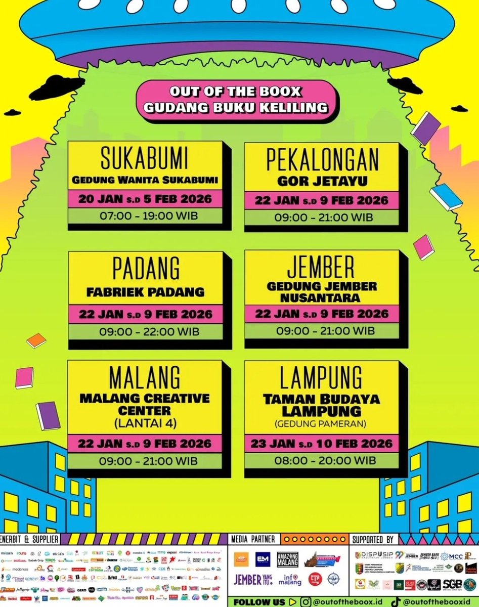 DelshopBooks's tweet image. Open Jastip Big Bad Wolf Surabaya dan OOTB Mizan Malang. Info lebih lanjut dan grup WA live shopping :
chat.whatsapp.com/J9OQsKAUzLw03F…
#jastipbbwsurabaya
#ootbmizan
#bigbadwolf