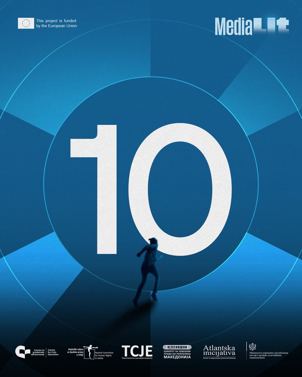 🔔 Reminder: 10 days left to apply!

🎙️📰 Support for projects of local media outlets and CSOs in the #WesternBalkans (🇲🇪 🇧🇦 🇲🇰 🇦🇱 🇷🇸)
👉 The call aims to strengthen freedom of expression, access to information, and media pluralism, empowering local actors to produce