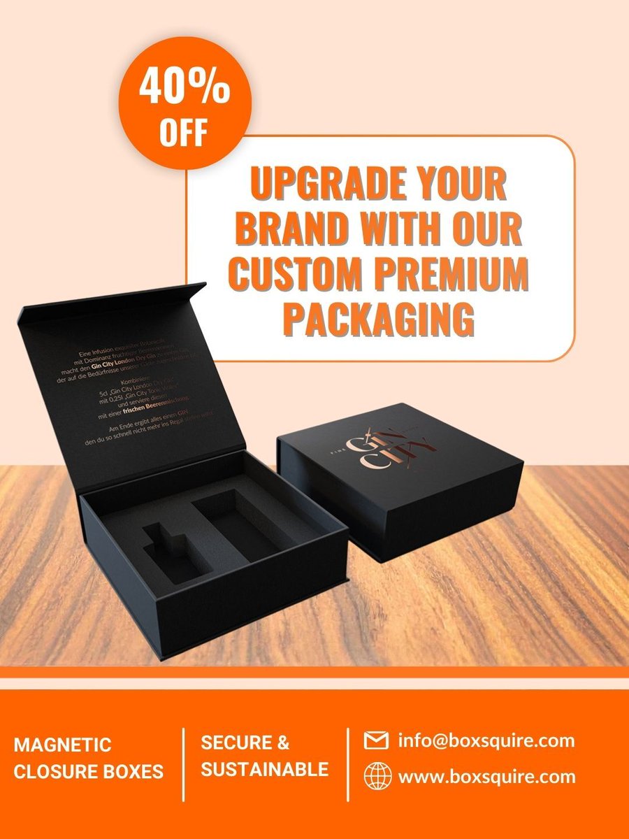 box_squire's tweet image. Minimal design. Maximum impact.
Custom Magnetic Closure Packaging
Built for brands that value quality and sustainability.
Let’s build your packaging
#luxuryboxes #custompackagingboxes #magneticboxpackaging #ecoaware #packagingindustry #brandpackaging #productpresentation