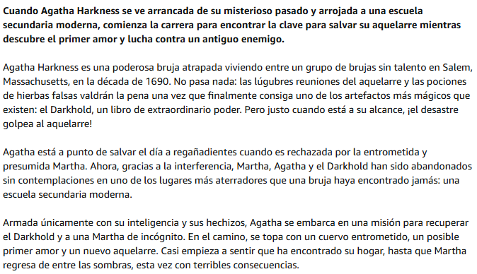 PreviouslyBook's tweet image. #AgathaHarknessFallOfTheCoven

🔴NOVEDAD🔴

¿Cómo sería Agatha Harkness en el instituto?

Sara Shepard (#PrettyLittleLiars) escribirá una novela juvenil sobre la bruja de #Marvel. El libro saldrá en inglés el 5 de MAYO.