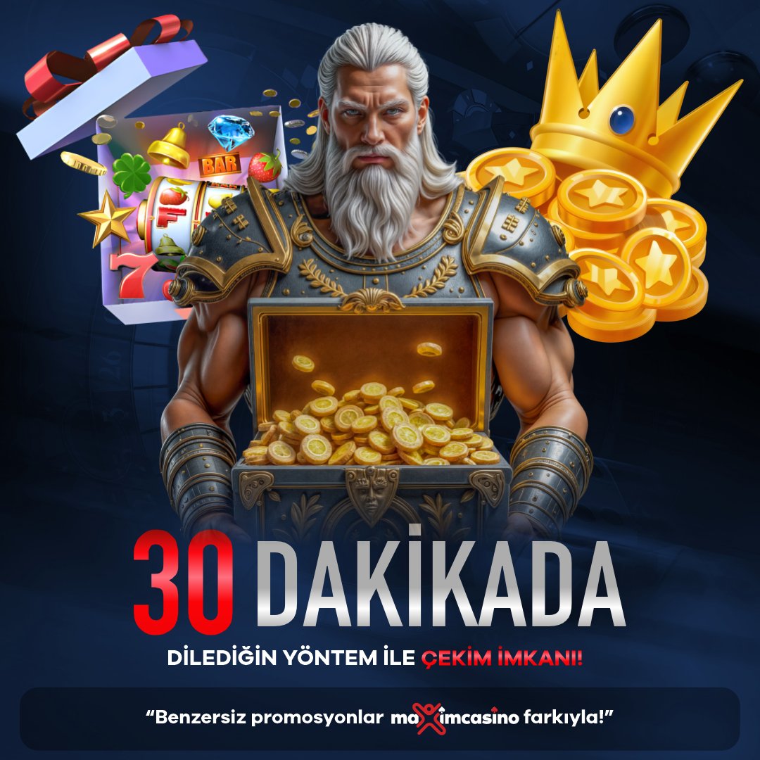 ⌛️ Zamanınızın Değerini Biliyoruz

 3️⃣ 0️⃣ Dakikalık Çekim Garantisiyle Hızlı Adımlarınızın Yanınızdayız

✅#MAXİMCASİNO  Spor Bahisleri ve Casino Oyunlarının En Güvenilir Adresi

🆗Tıkla Kazan otolinkaff.com/yonle/maxtwit/