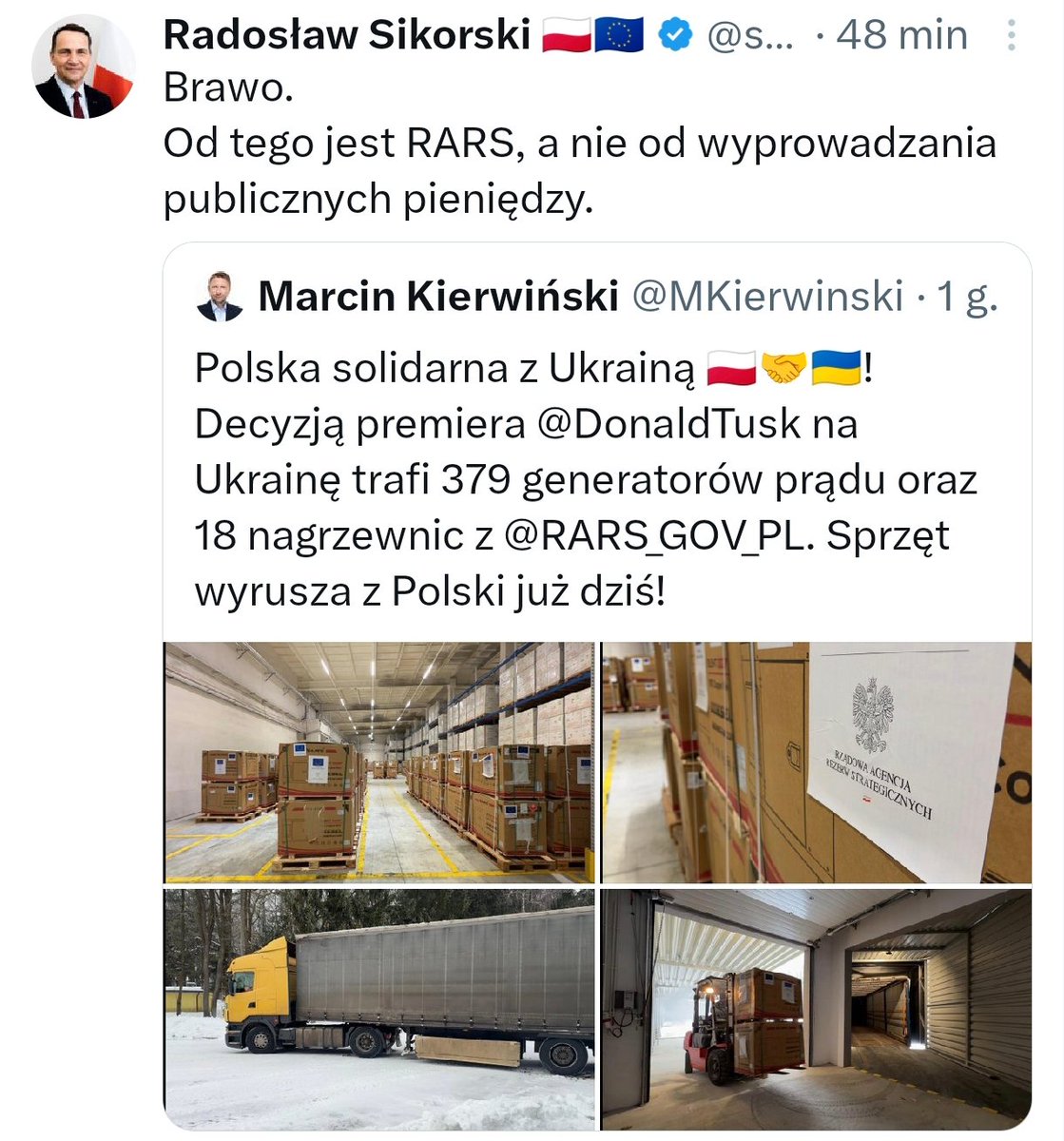 Czy on właśnie przyznał, że rządowa agencja utrzymywana z pieniędzy Polaków jest od oddawania naszych rezerw strategicznych obcemu państwu?