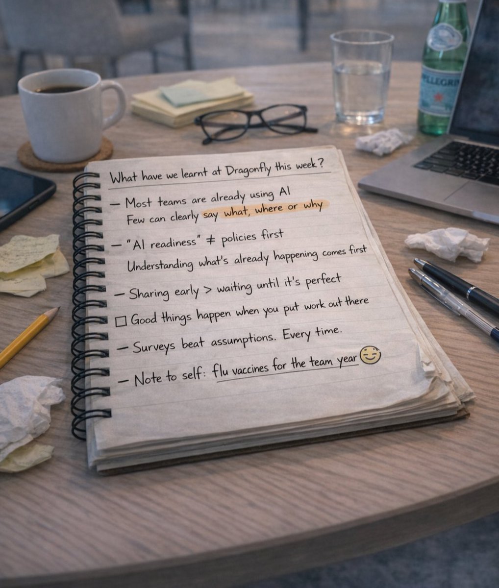 What have we learnt at <a href="/AskDragonfly/">Dragonfly</a>  this week?