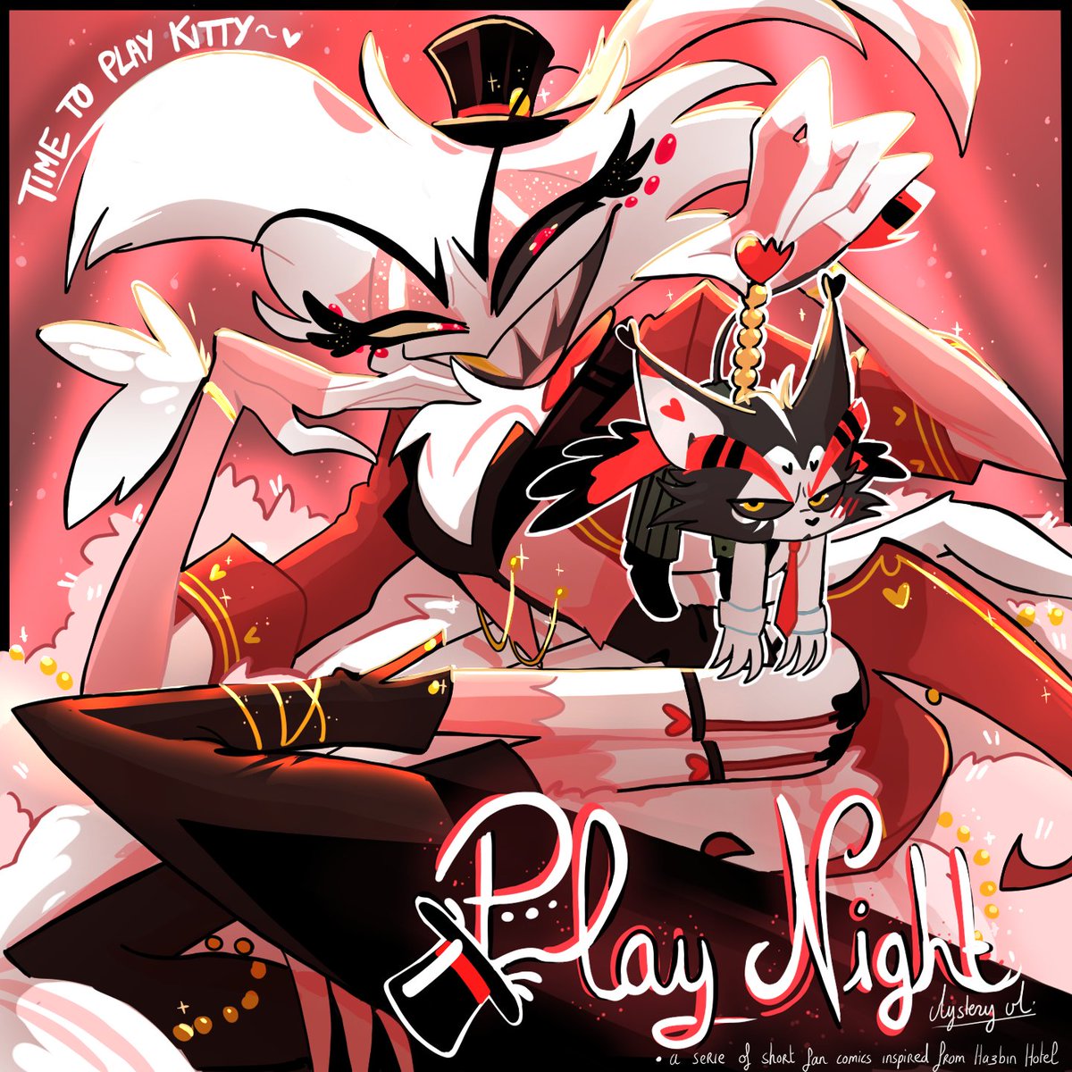 MysteryMartist's tweet image. I’m really happy that you enjoyed the first "Play night" ! I can’t wait to share what I’ve prepared 😤❤️

#huskerdust #PlayNightComics