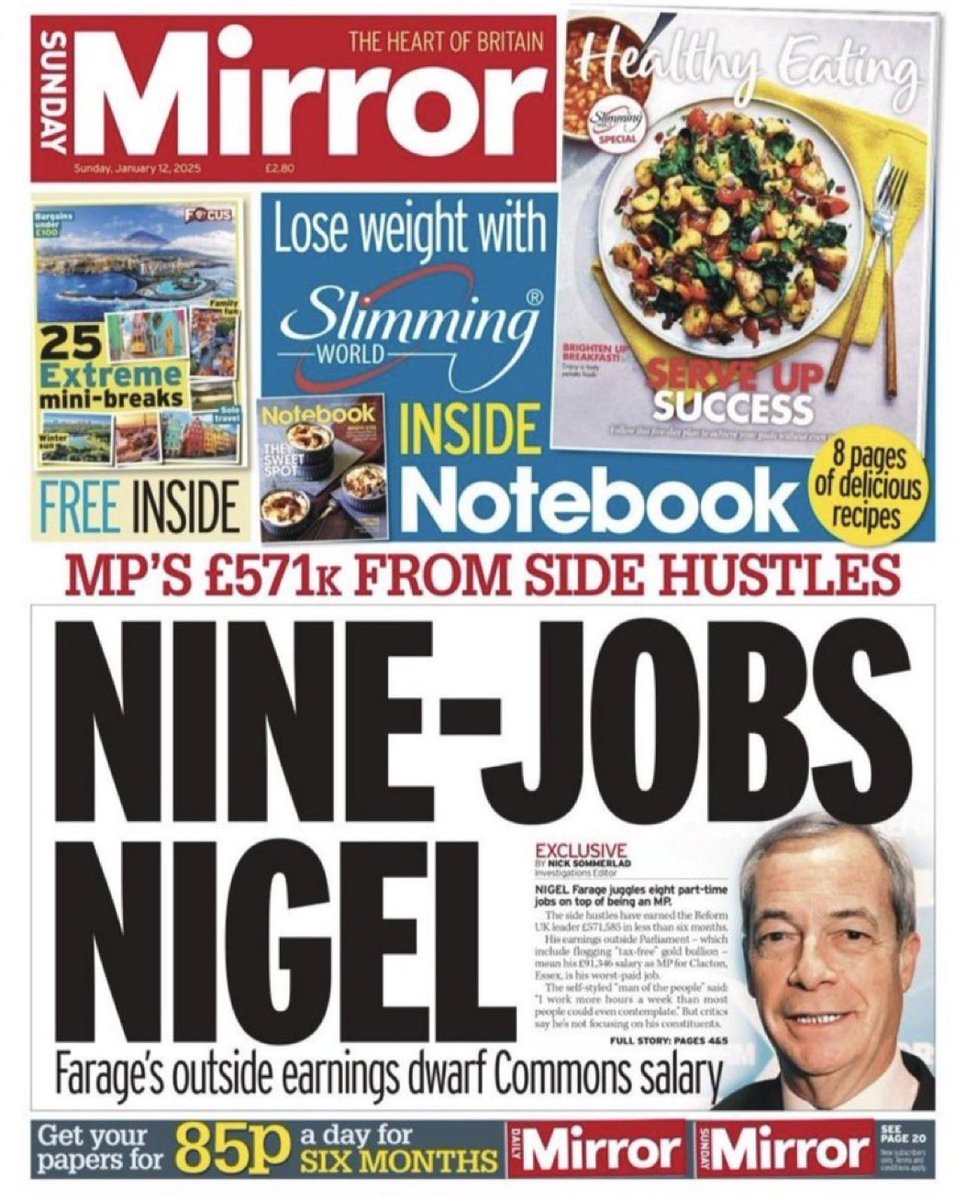 He’s the antithesis of a decent Englishman.
He’s sly, he’s divisive, he has, at best, a tenuous relationship with the truth.
His avarice for wealth and power knows no bounds.
Many of his acquaintances have friends who wish this country ill.