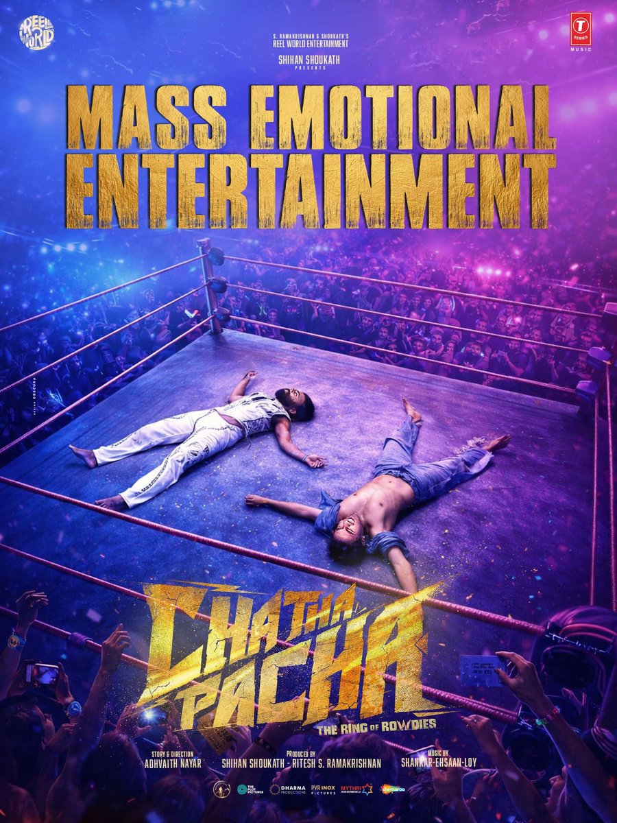 #ChathaPacha is receiving great feedback everywhere.
Perfect treat for action fans.
Best experienced in theatres! 🔥

#ArjunAshokan | #Mammootty