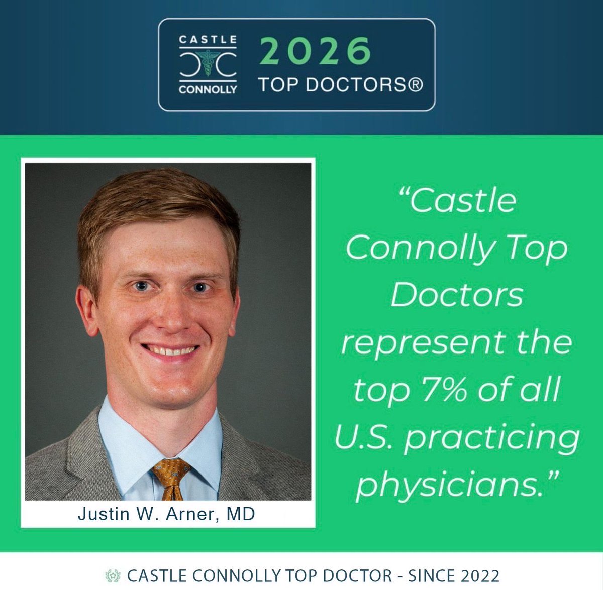 Justin W. Arner, MD tweet media