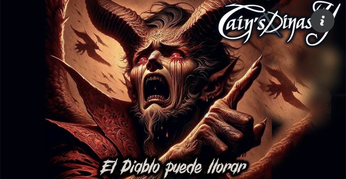 Hay historias que no se rezan, se escuchan.

Hoy se revela El Diablo Puede Llorar. Una canción sobre fe, deseo y condena, donde amar también tiene precio.

🕯️ Estreno hoy a las 21:00 en YouTube

youtu.be/n6kNY_SRKFo?si…