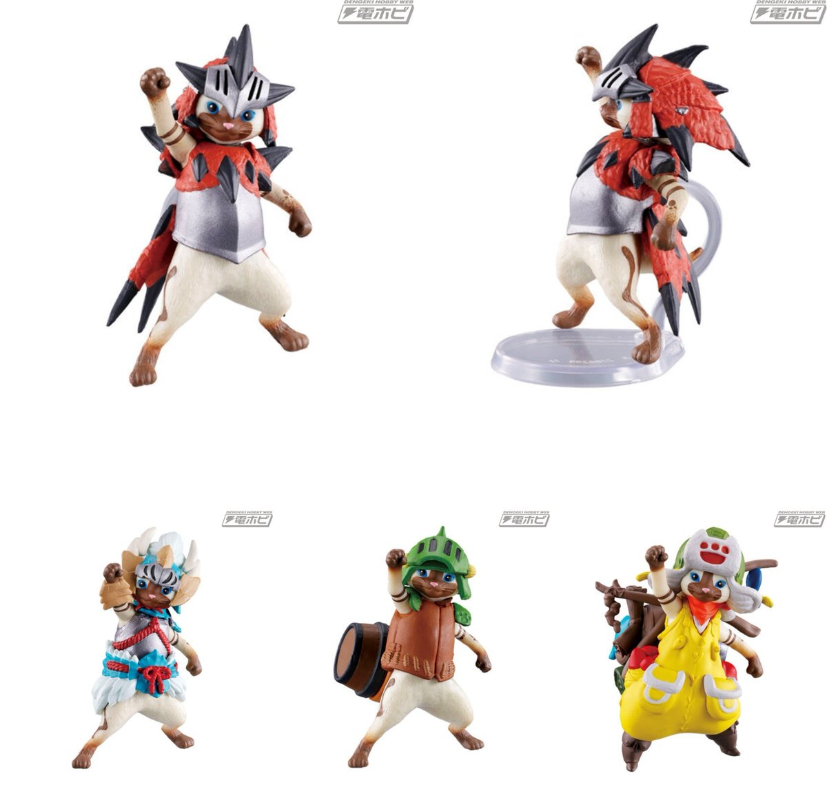 今日の話題】『#モンスターハンター』シリーズから、アイルーの