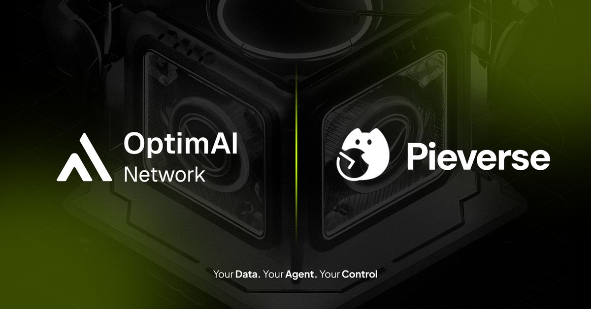 We are excited to partner with <a href="/pieverse_io/">pieverse</a> to advance agentic e-commerce using Google’s Universal Commerce Protocol.

By combining OptimAI’s agent infrastructure and reinforcement driven intelligence with Pieverse’s x402b stablecoin settlement, the two ecosystems come together