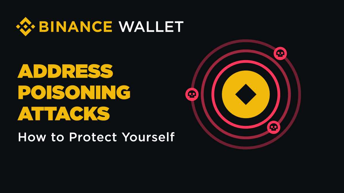 Address Poisoning is an escalating security threat where attackers  manipulate your on-chain transaction history to compromise your assets. 🛡️  From zero-value transfers to spoofed transactions, attackers constantly  innovate methods hidden in plain
