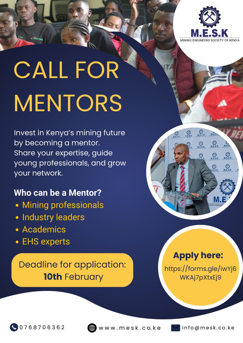 Mining Engineers Society of Kenya tweet media