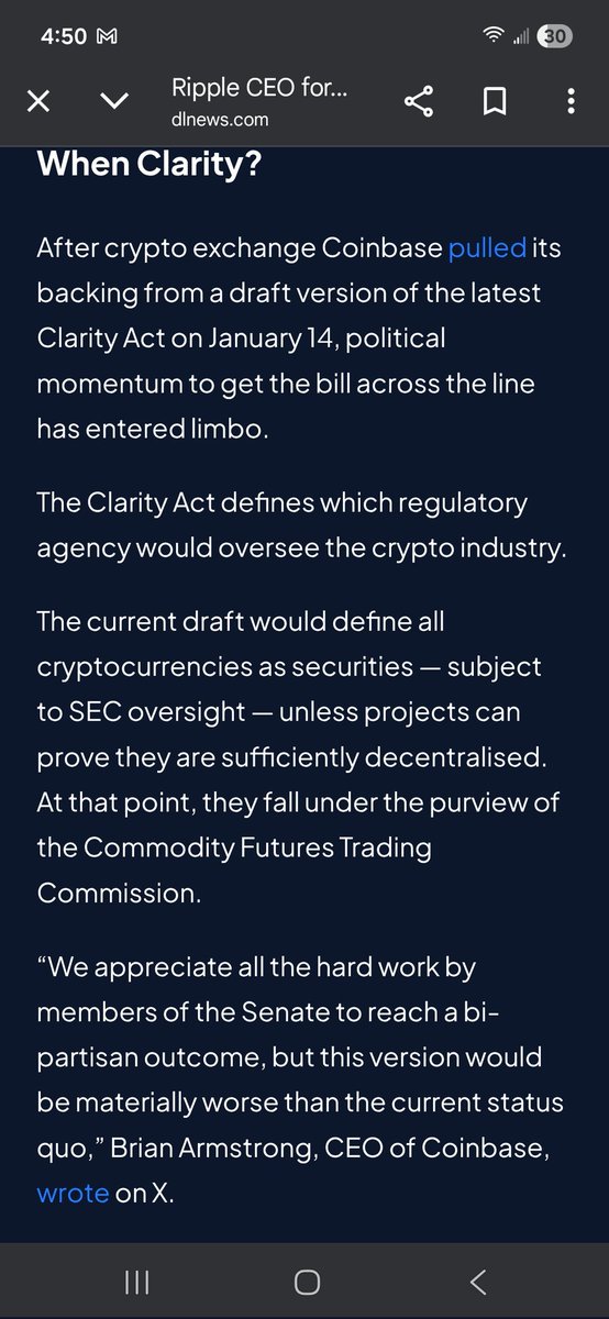 Coinage, come on. Either they didn't like something or they found something.  Either way, pick up your feet yo.