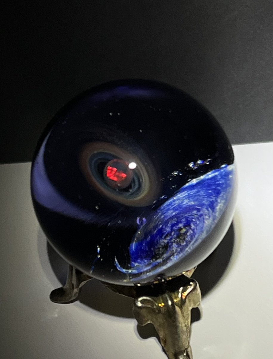 α 宇宙ガラス オーブ ホワイトオパール 戸水賢志 プラスアルファ 宇宙