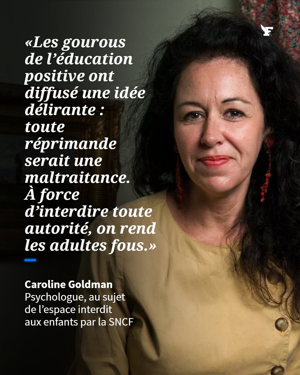 Selon la psychologue, ce n’est pas la société qui ne supporte plus les enfants, ce sont les enfants qui sont devenus insupportables. →l.lefigaro.fr/4VX8