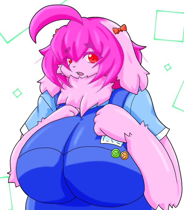 ・二色海遊【ニシキミユ】
・ウサギ【ロップイヤー】 年齢21歳
・バストMカップ

挙動不審・あがり症・赤面症の新人保育士。その性格からメカクレ属性付与。
一方で叡智なことには精力的でスイッチが入ると肉食化する。兎の皮を被った獅子。
OCの中でもトップバストの持ち主😋 