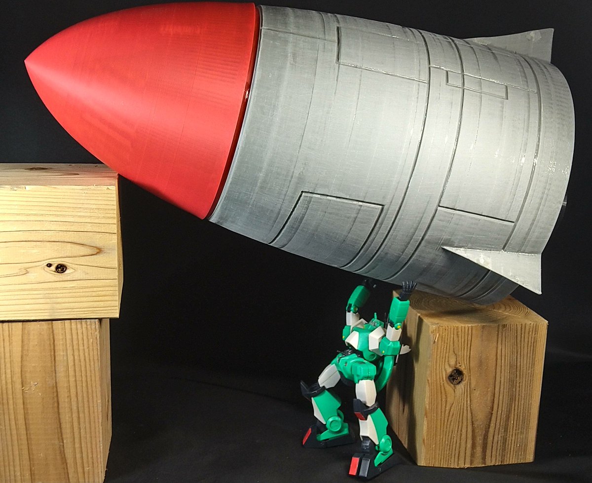 1/144ＩＣＢＭをABS樹脂で作った人はまだいないはず。
#いるかうさぎ研究所