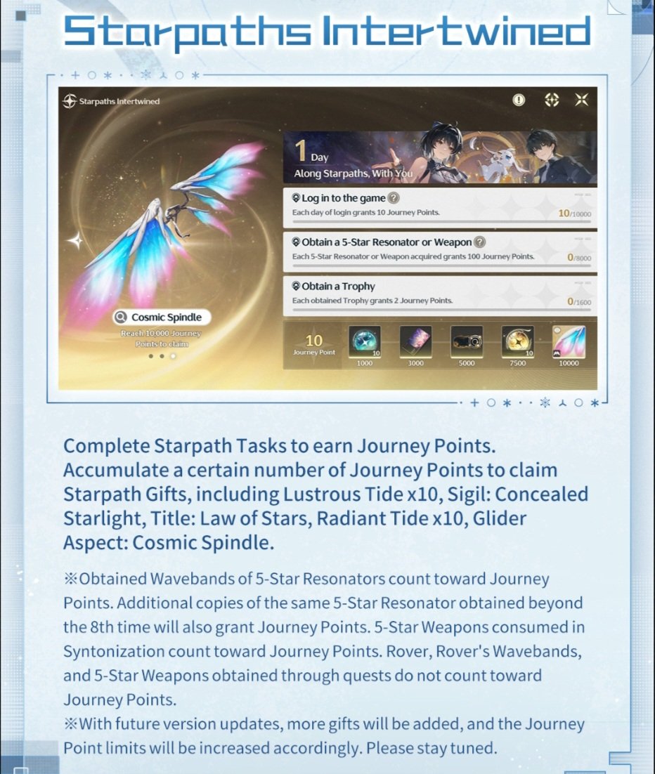 (3.1) Starpaths Intertwined 

#WutheringWaves