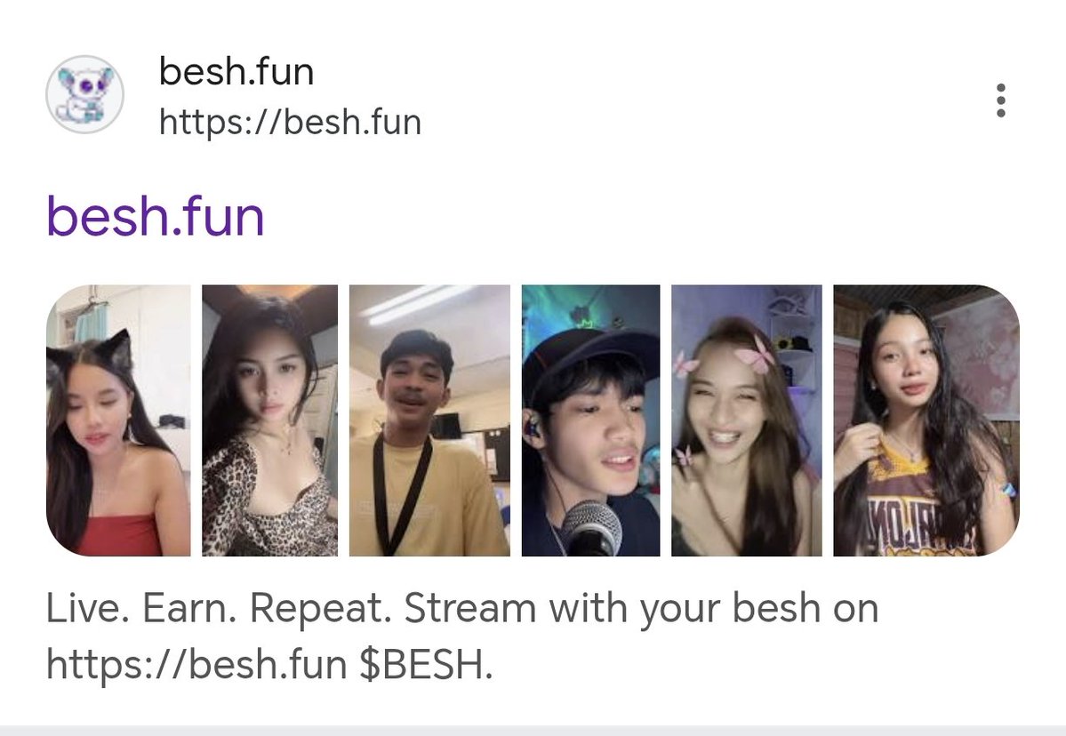 Beshfun's tweet image. Google SEO on $BESH